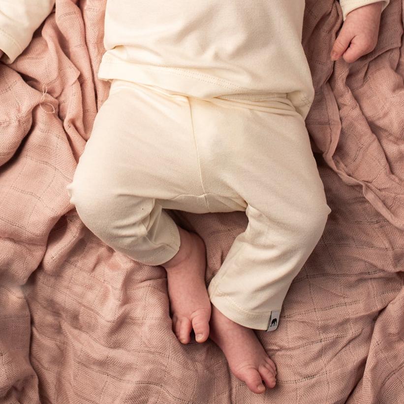 Leggings de bambu para bebé — Tom Creme