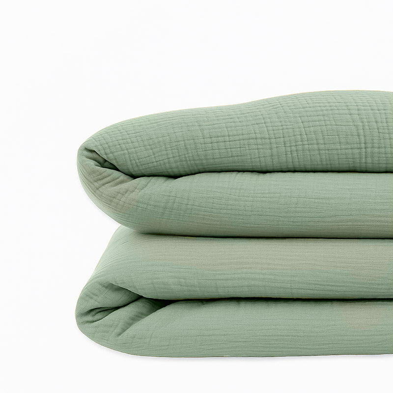 housse de couette en coton bio vert gots
