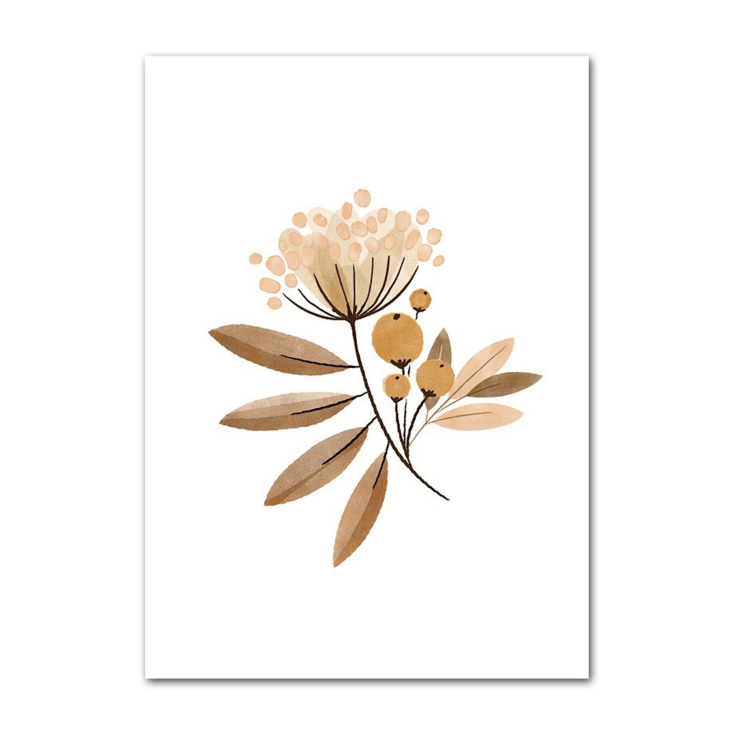 Poster Infantil Animais Boho – Safari Dreams | Sem Moldura